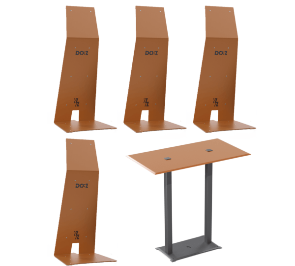 Pack PLUS Table rectangle + 4 Sièges DO:Z