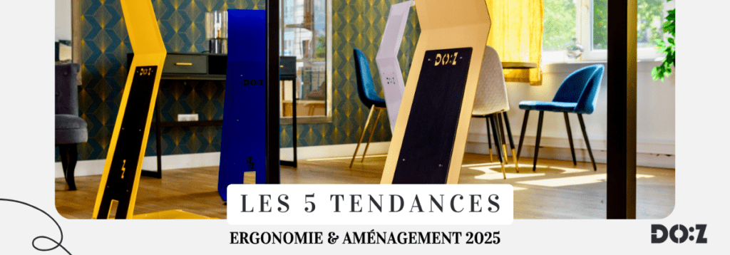 rgonomie aménagement bureaux 2025 dans un espace collaboratif
